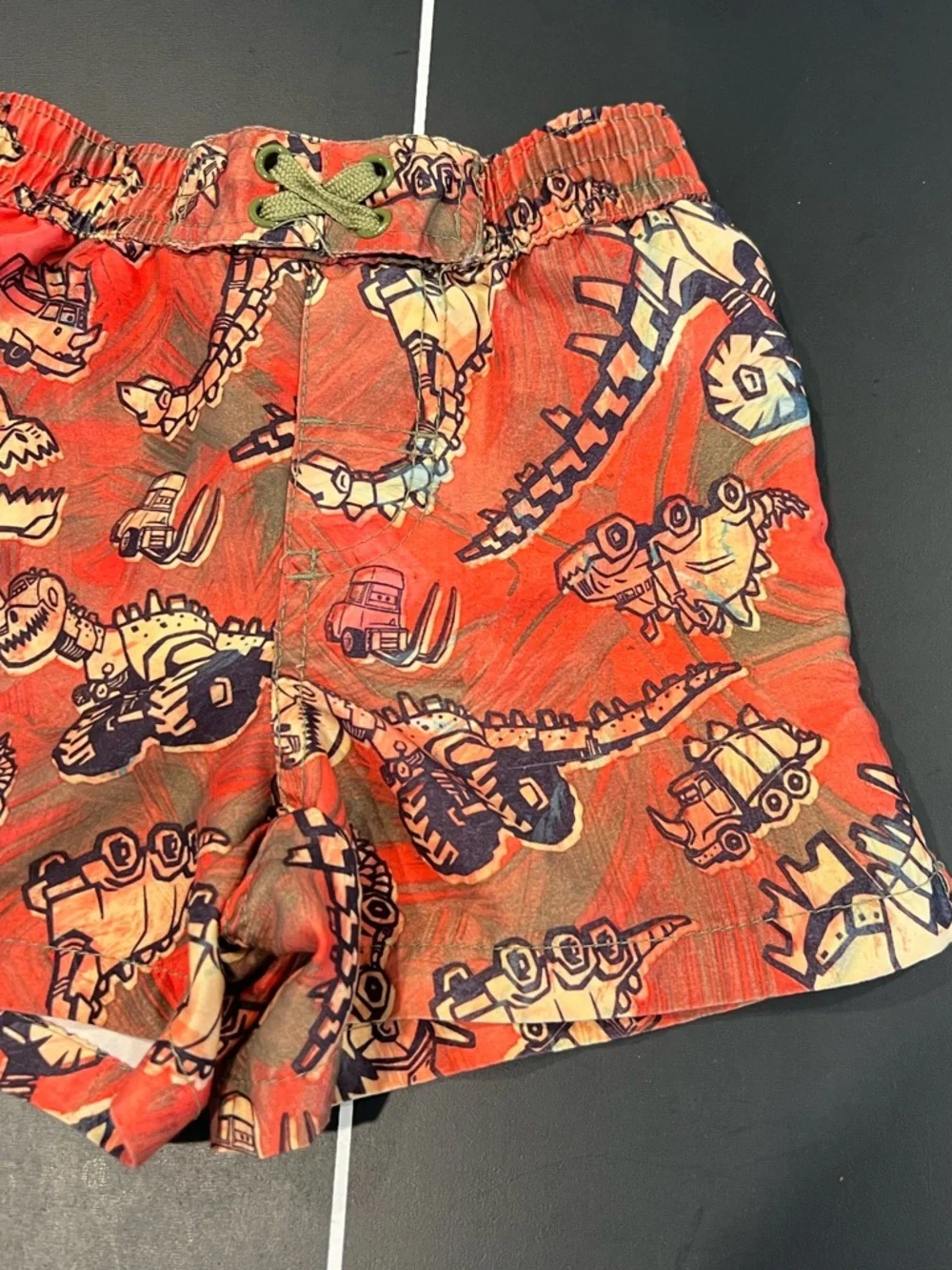 Disney Pixar Cars on the Road Swimming Trunks Shorts Toddler Boys Sz 4